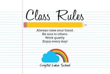 Crystal Lake School Rules