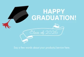 Flying Graduation Hat