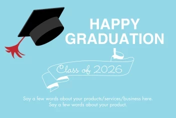 Flying Graduation Hat