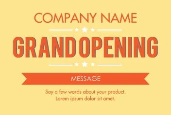 Orange Grand Opening