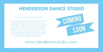 Henderson Dance Coming Soon