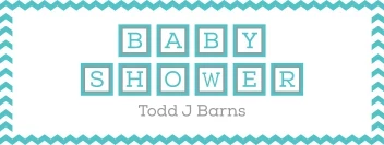 Baby Shower Blocks