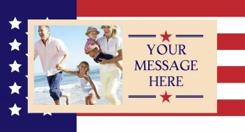 Patriotic Family Flag