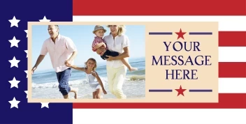 Patriotic Family Flag