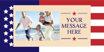 Patriotic Family Flag