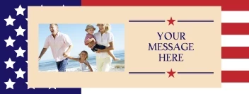 Patriotic Family Flag