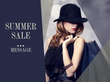 Blue Summer Sale