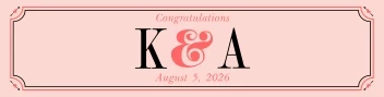 Wedding Congrats