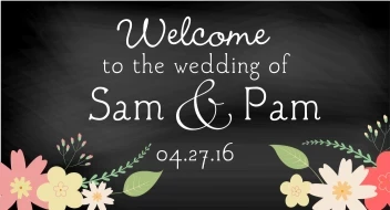 Wedding Chalkboard