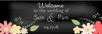 Wedding Chalkboard