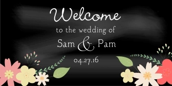 Wedding Chalkboard