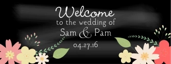 Wedding Chalkboard