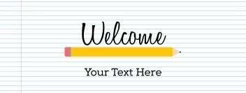 Welcome Back School Notes