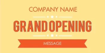 Orange Grand Opening