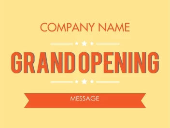 Orange Grand Opening