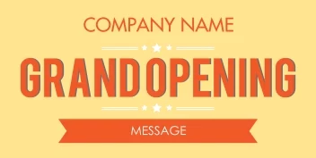 Orange Grand Opening