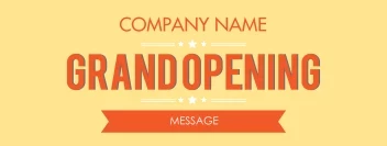 Orange Grand Opening