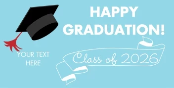 Flying Graduation Hat