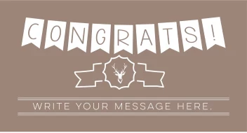 Congrats Deer