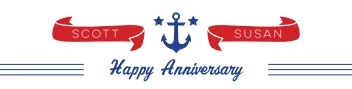 Nautical Anniversary