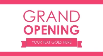Pink Ribbon Grand Opening
