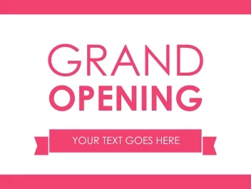 Pink Ribbon Grand Opening