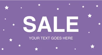 Purple Star Sale