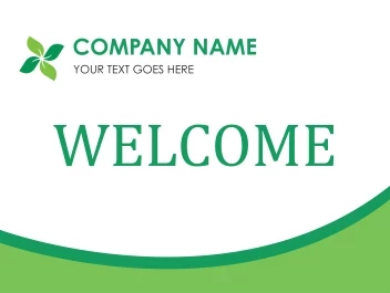 Green Leaf Welcome