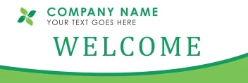 Green Leaf Welcome